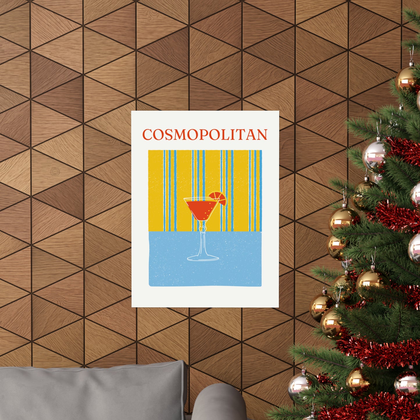 Cosmopolitan Cocktail Poster