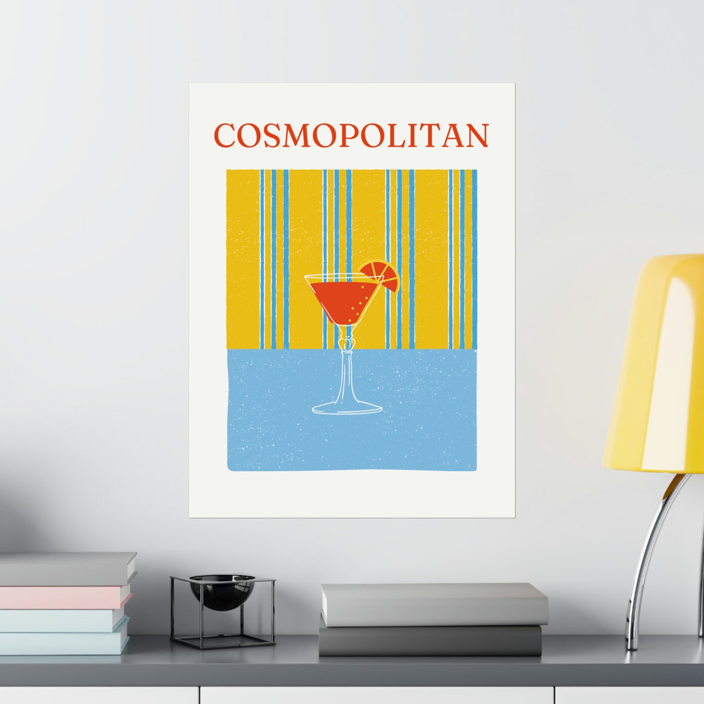 Cosmopolitan Cocktail Poster