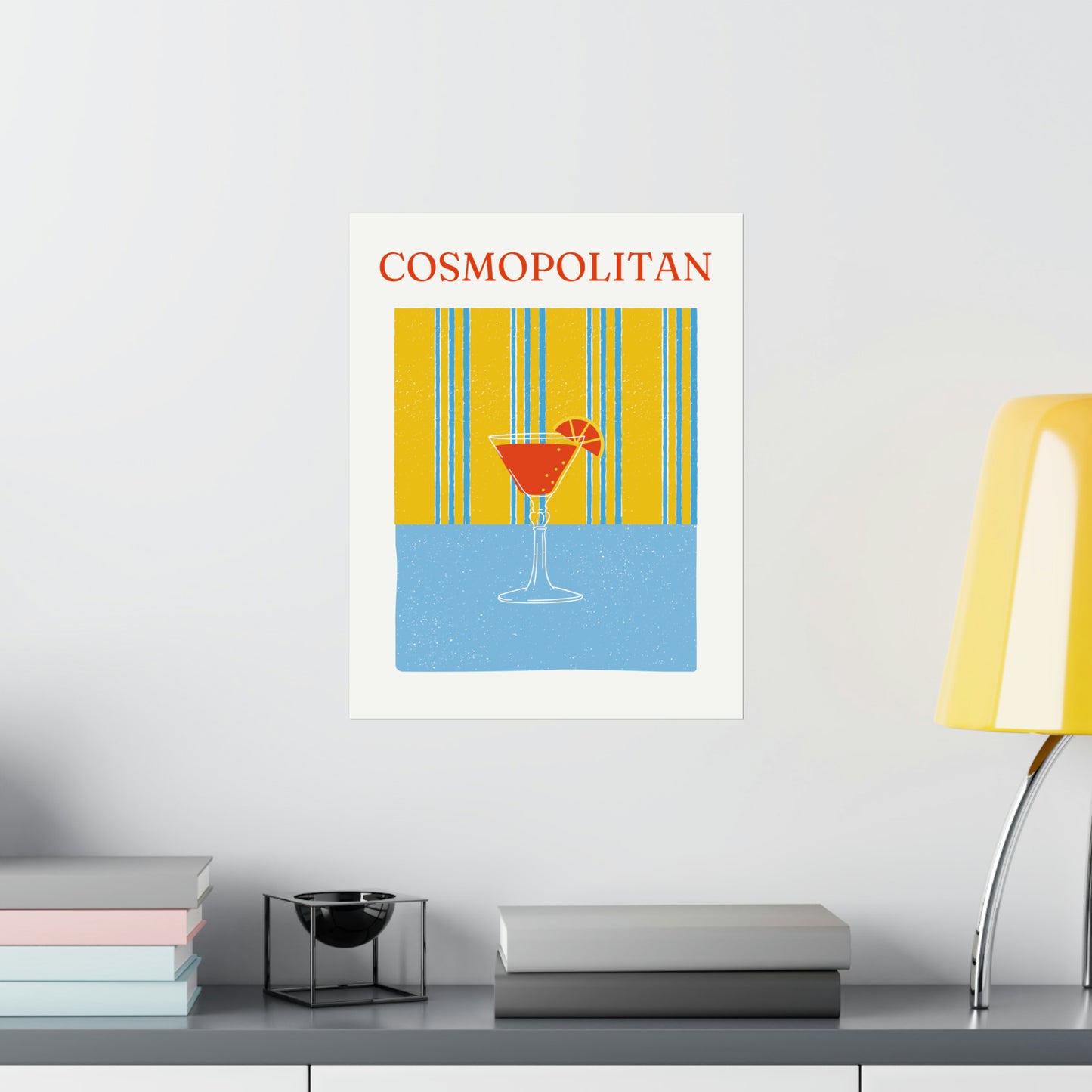 Cosmopolitan Cocktail Poster