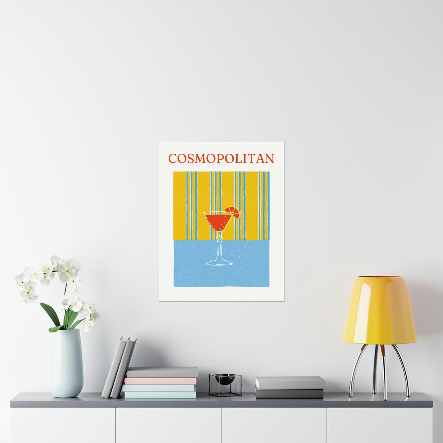 Cosmopolitan Cocktail Poster